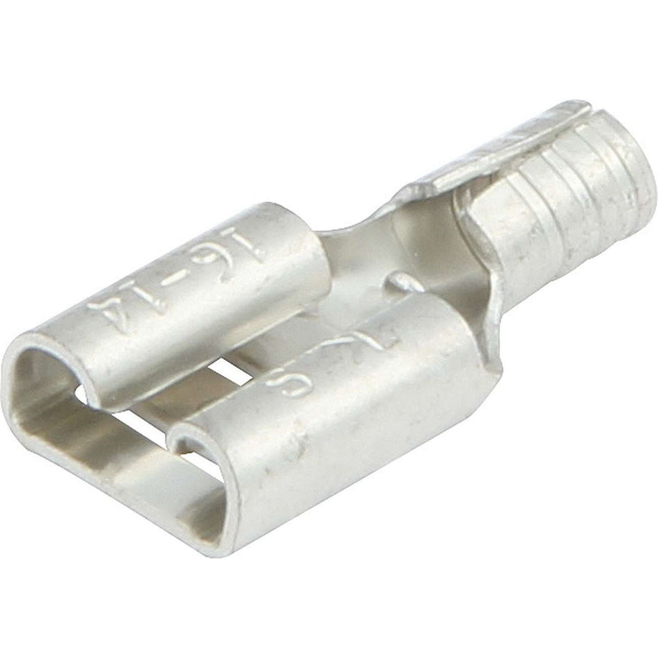 Allstar Performance Non-Insulated Blade Terminals - Female .250" - 16-14 Gauge - (20 Pack)