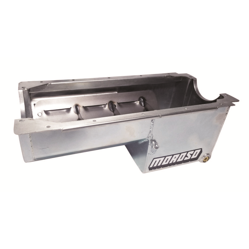 Moroso SB Chevy Steel Oil Pan - 7 Qt. for Dart/Rocket Block