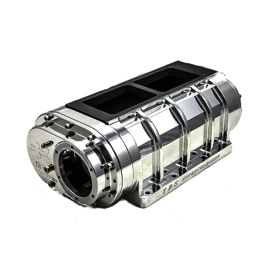 The Blower Shop 8-71 TBS Billet Case w/ High-Helix Billet Rotors