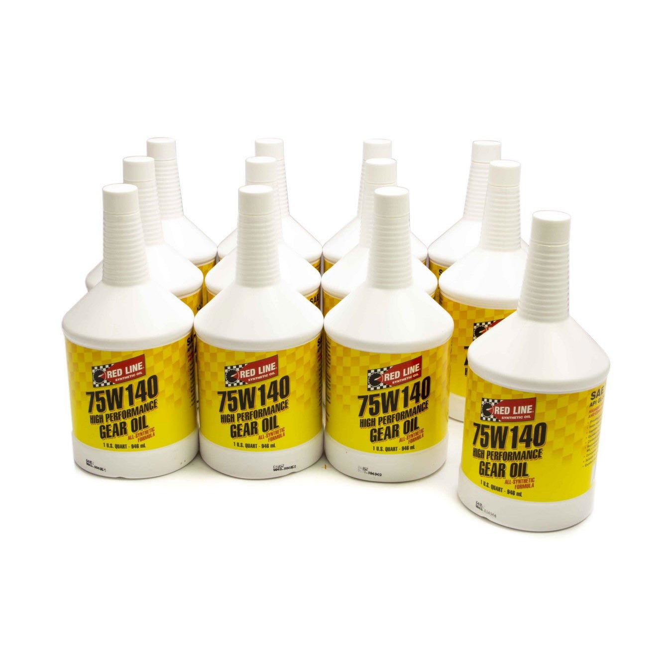 Red Line GL-5 75w140 Gear Oil - 1 Quart (Case of 12)