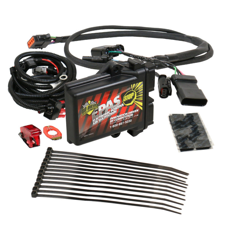 BD Diesel E-PAS Shutoff Valve - Positive Air Shutoff - Wiring Harness - GM Duramax 3.0L 2019-22