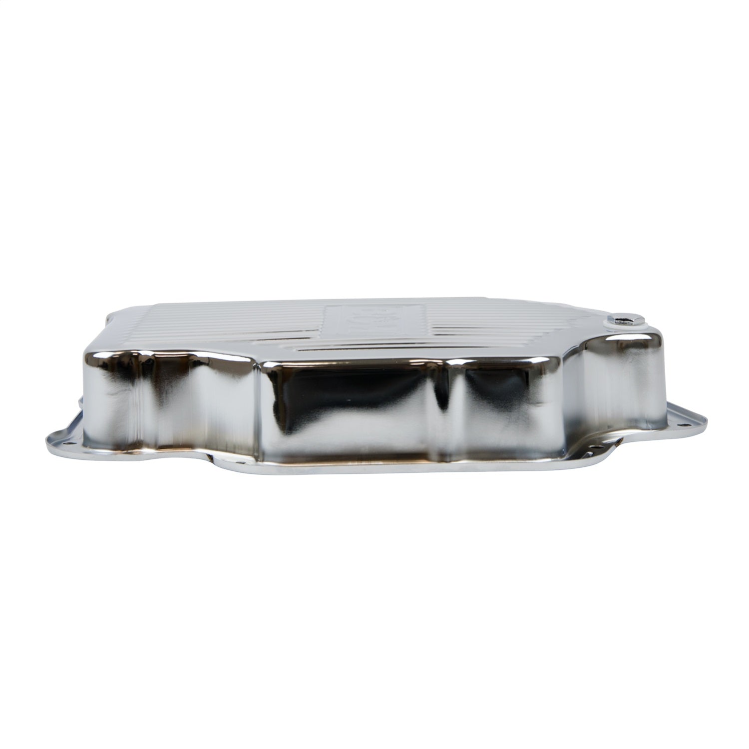 B&M Chrome Deep Transmission Pan For TH 400 Transmission