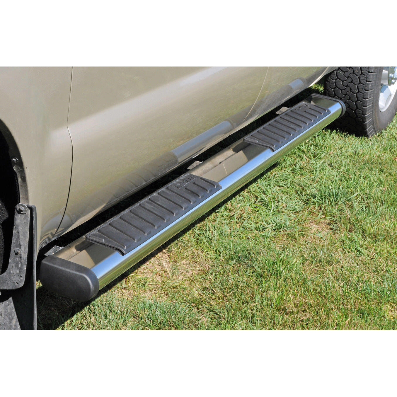 Dee Zee 6" OD Step Bars 88" Long Steel Polished - Universal