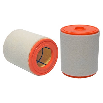 Wix Air Filter Element - 6.34 in Diameter - 7.36 in Tall - White - Various Audi Applications 2012-22