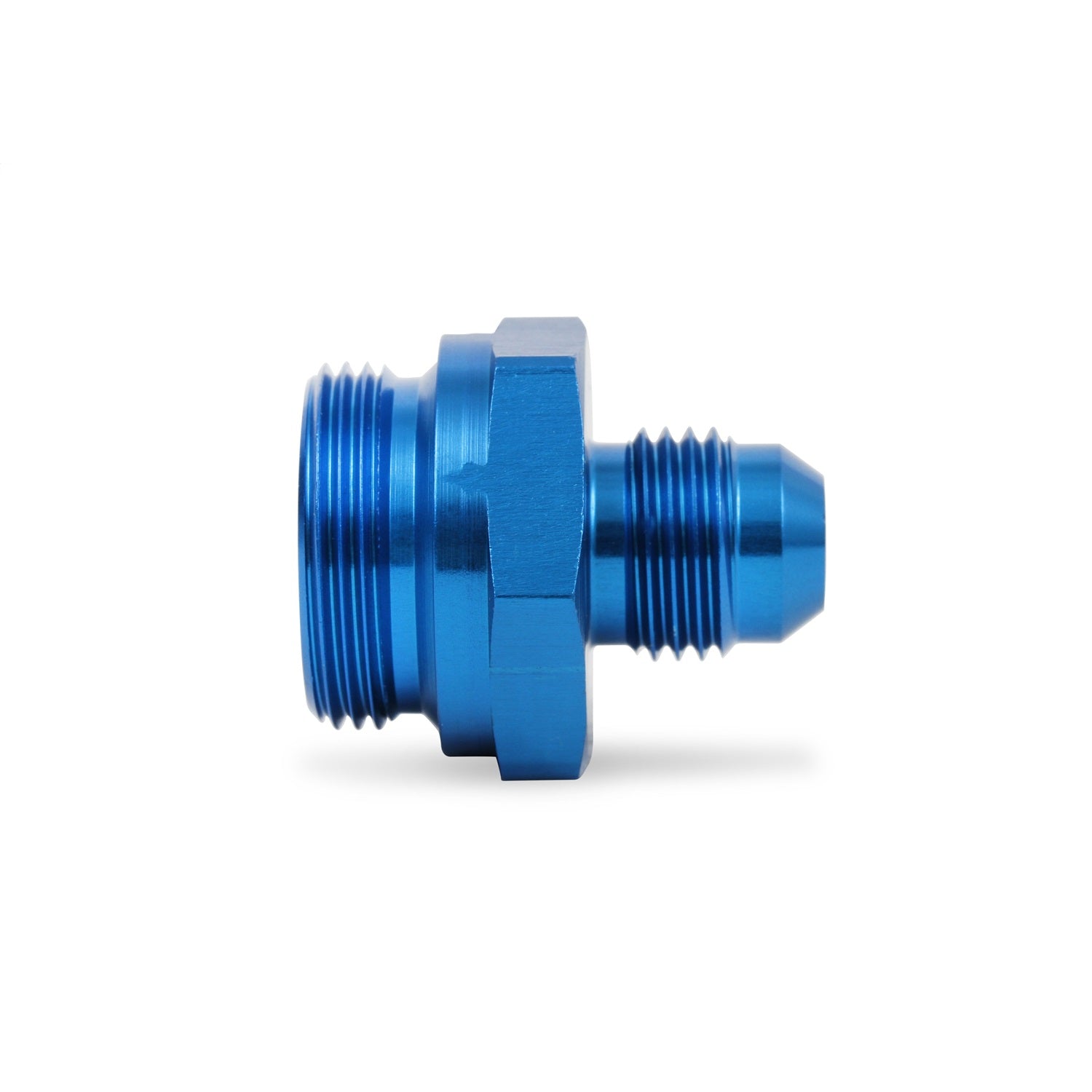 Earl's Aluminum Dual Feed Holley (Short) Carburetor Adapter -06 AN to 7/8-20 Carb. Thread