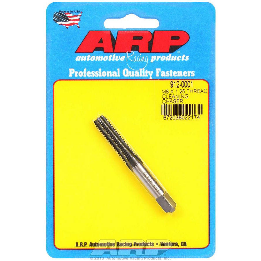 ARP 8 mm x 1.25 Thread Cleaning Tap Steel