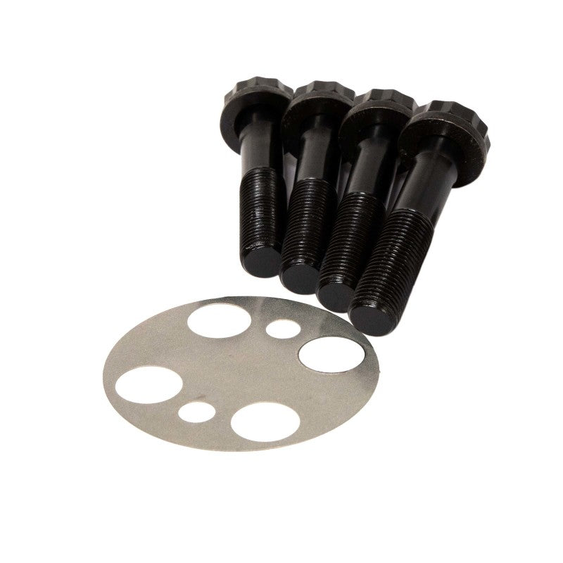 Fluidampr Harmonic Balancer Install Kit - 4-Bolt - Black Oxide - 6.0 L - Ford Powerstroke