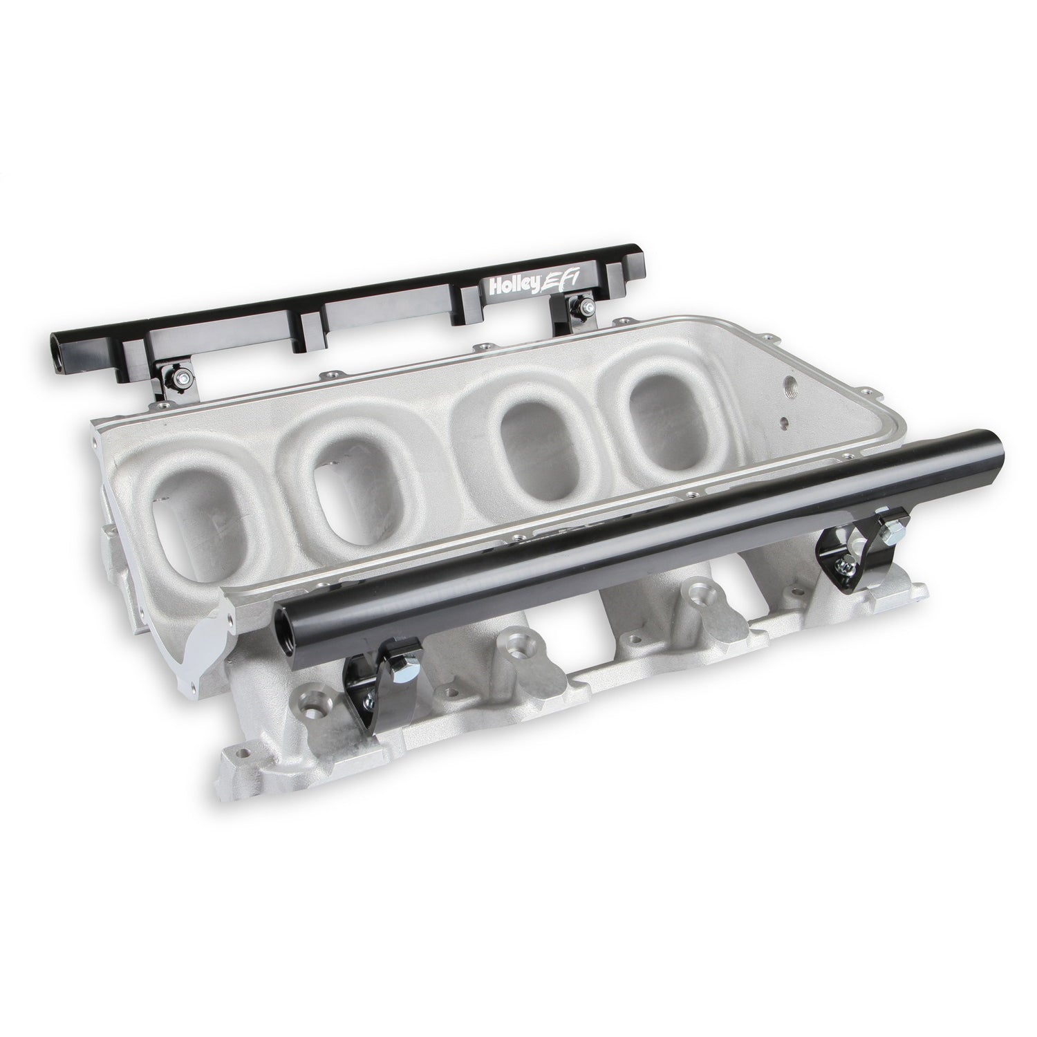 Holley EFI Ultra Lo-Ram Intake Manifold - 105 mm Throttle Body Flange - Multi Port - GM LS-Series