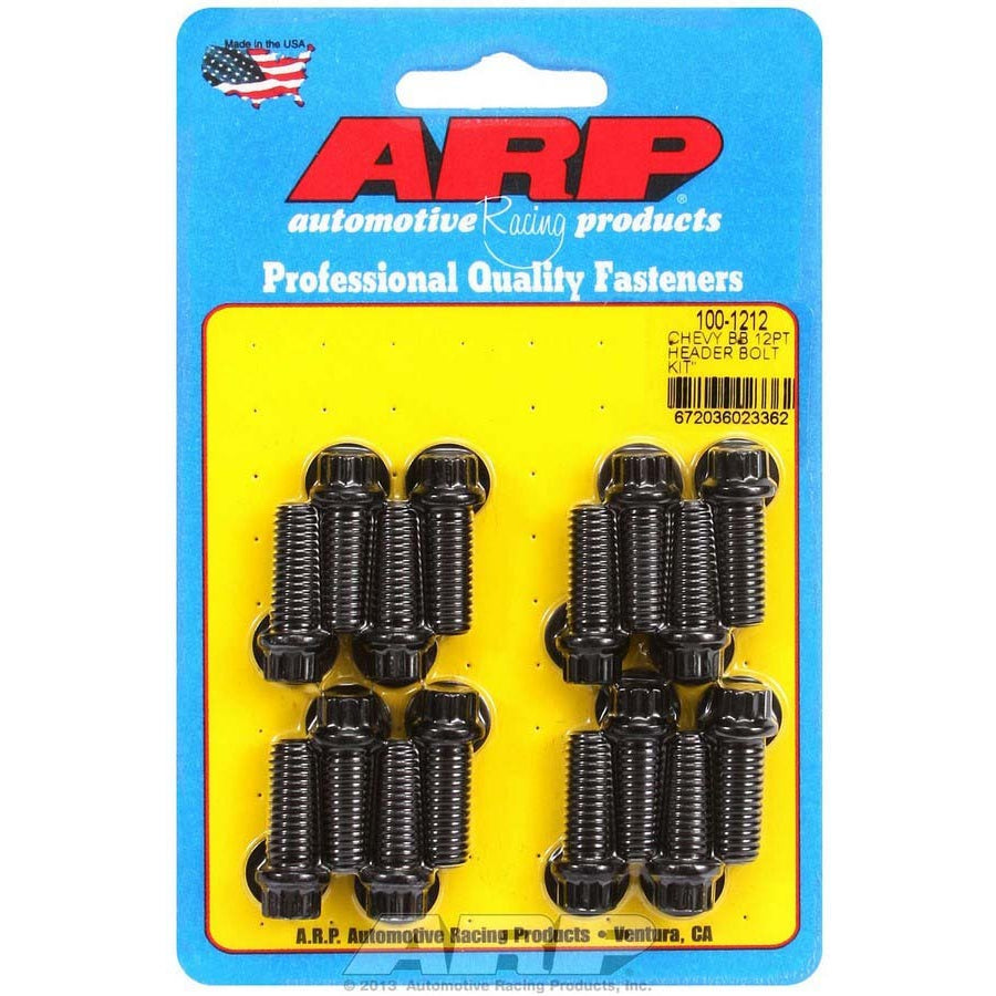 ARP Header Bolt Kit 12-Point BB Chevy