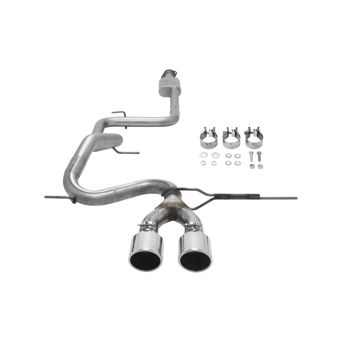 Flowmaster Cat-back System 409S - Dual Rear Exit-AmeriCan Thunder - Moderate/Aggressive Sound