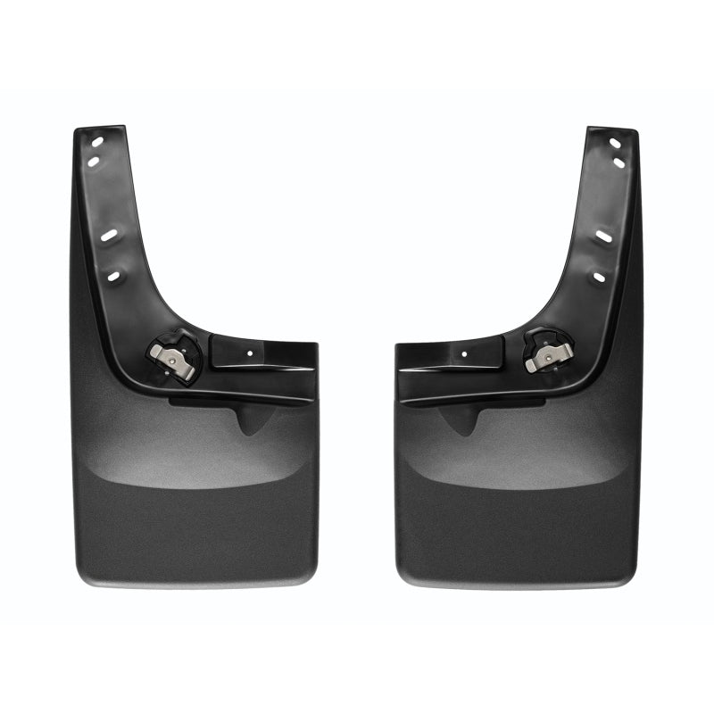 WeatherTech MudFlaps - Rear - Black - GM Fullsize Truck 2007-13