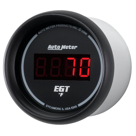 Auto Meter Sport-Comp Digital Pyrometer Gauge - 2-1/16 in.