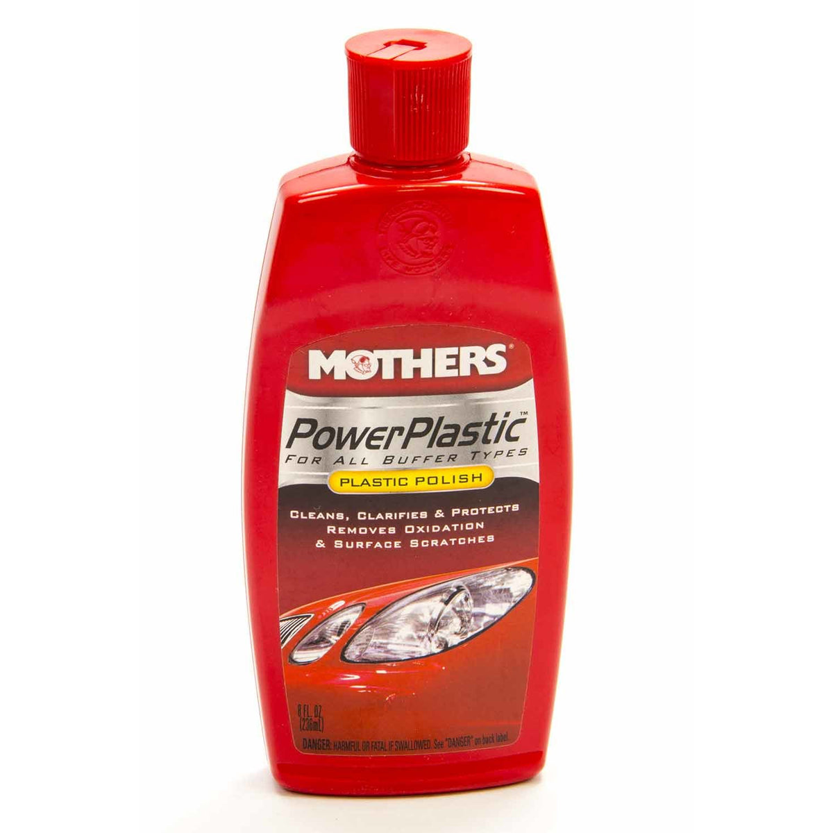 Mothers Power Plastic Cleaner/Polish 8oz