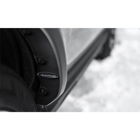 Bushwacker Pocket Style Fender Flare - Front/Rear - 1-1/2 in Wide - Black - Sport - Ford Compact SUV 2021