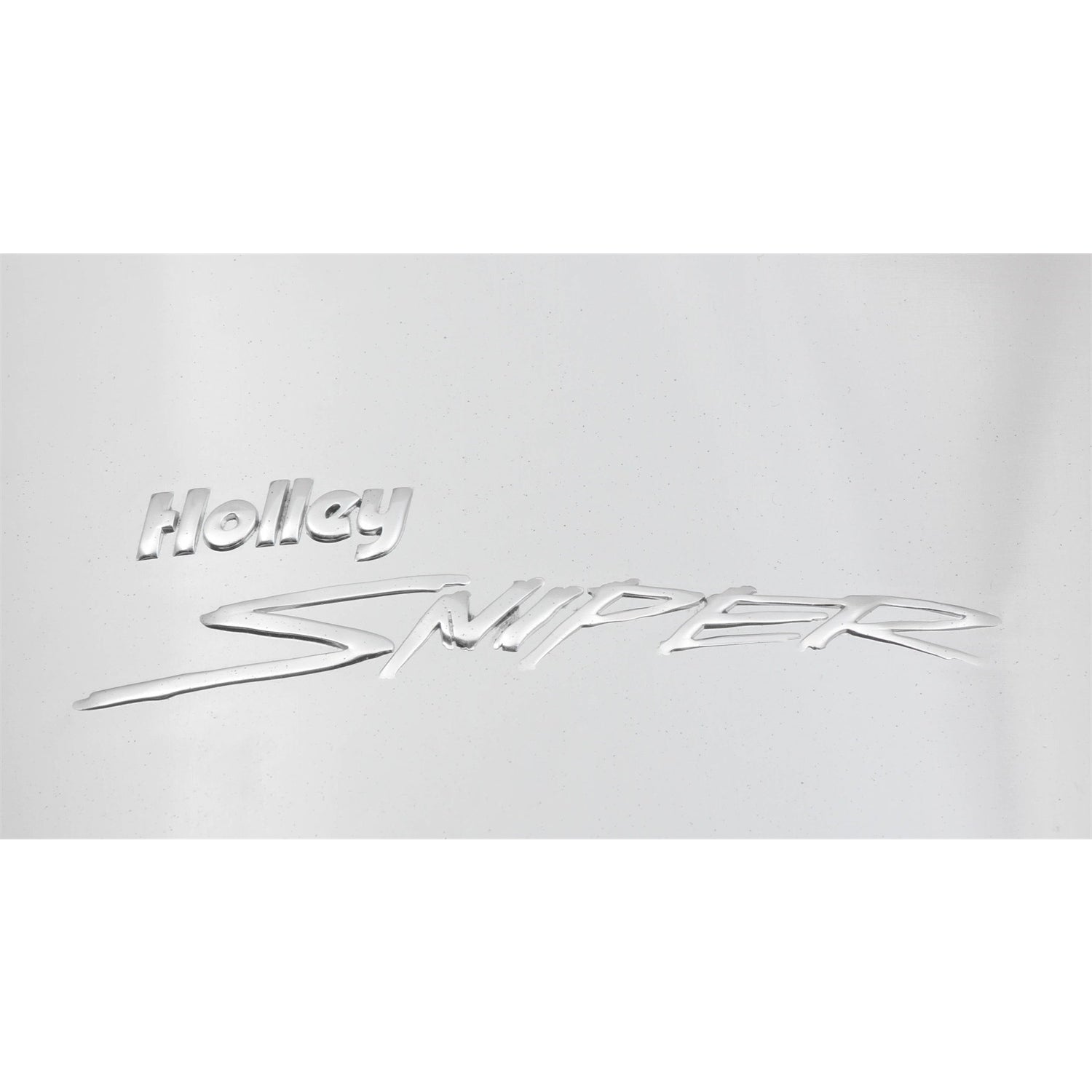 Sniper Fabricated Intake Manifold BBC Single Plane 2 x 4500 Silver with Sniper Logo