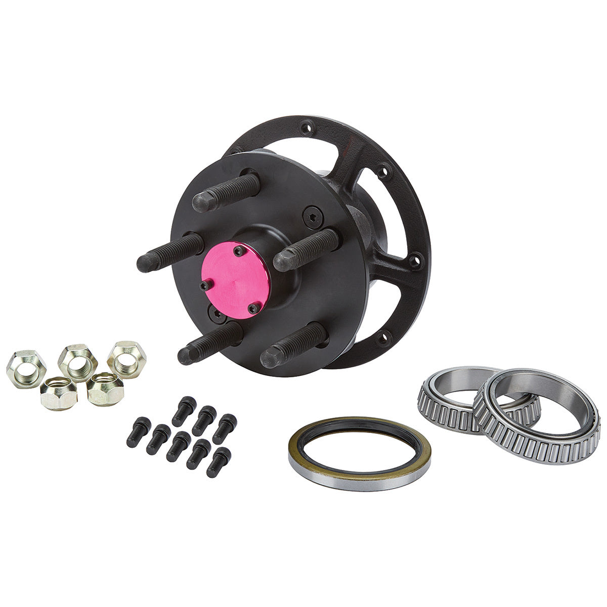 Allstar Performance Grand National 5 x 5.00 in Hub - 8 x 7.00 in Rotor - Black Oxide