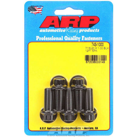 ARP Bolt Kit - 12 Point (5) 7/16-20 x 1.000