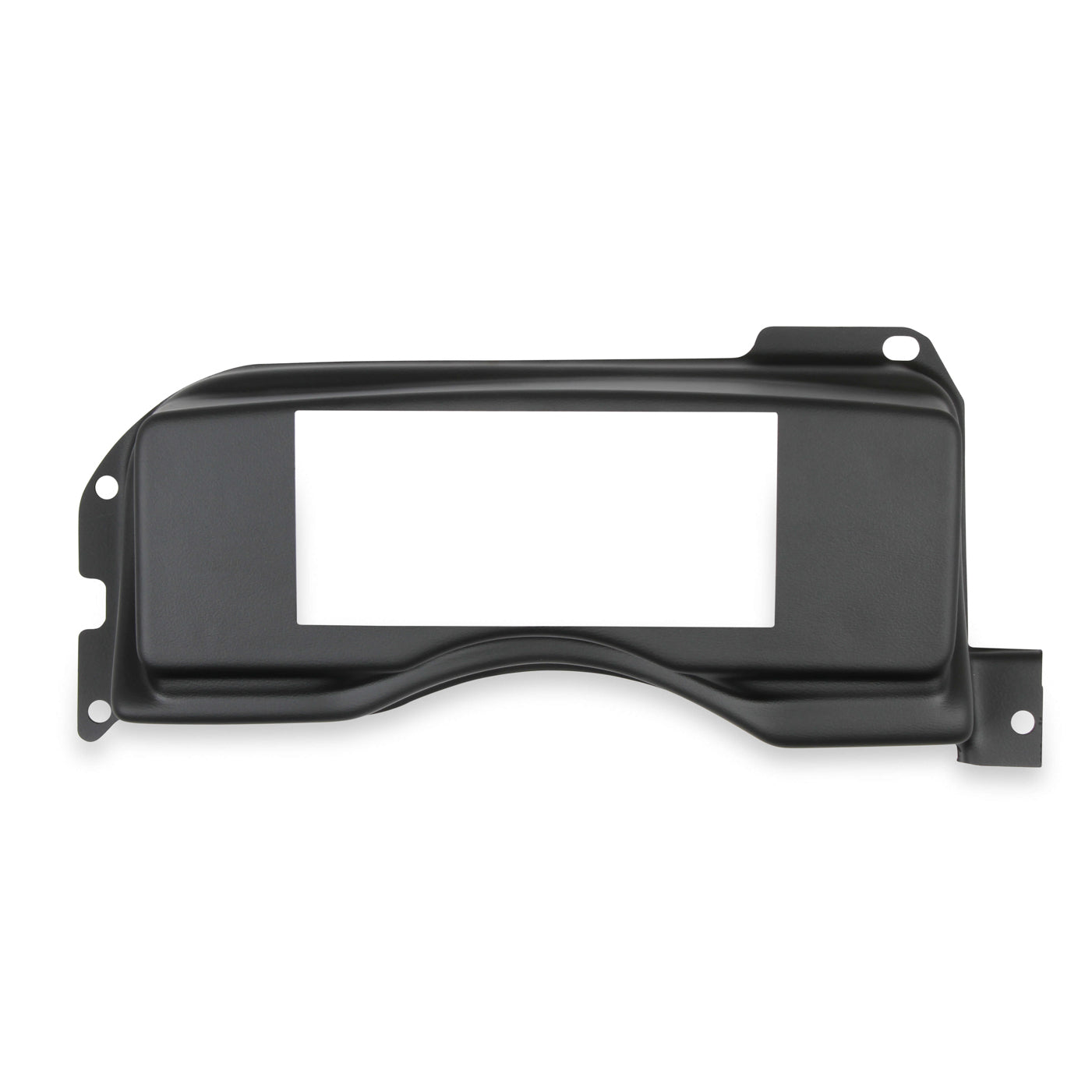 Holley EFI Gauge Mounting Panel - Dash Bezel - Black - Ford Mustang 1987-93