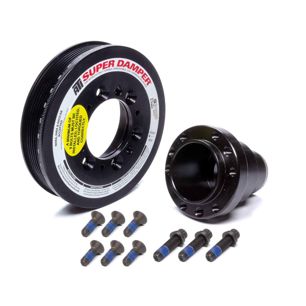 ATI Products 5.7 Hemi Harmonic Damper SFI 6-Groove 2011-Up