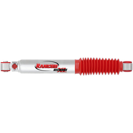 Rancho RS9000XL Series Tritube Shock - 17.250 in Compressed / 27.960 in Extended - 2.75 in OD - Adjustable - Silver Paint