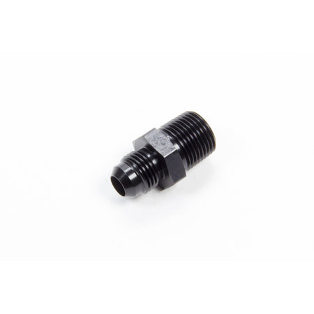 Aeroquip Black Aluminum -06 Male AN to 3/8" NPT Straight Adapter