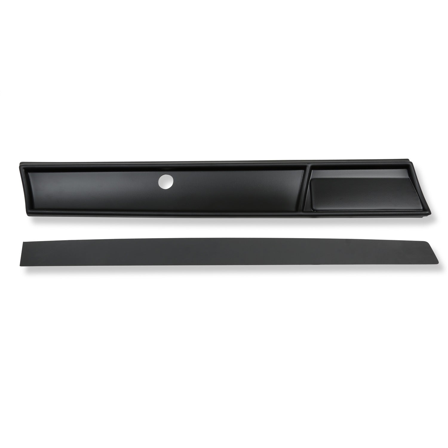 Holley EFI Racepak Dash Bezel - Black - GM A-Body 1966