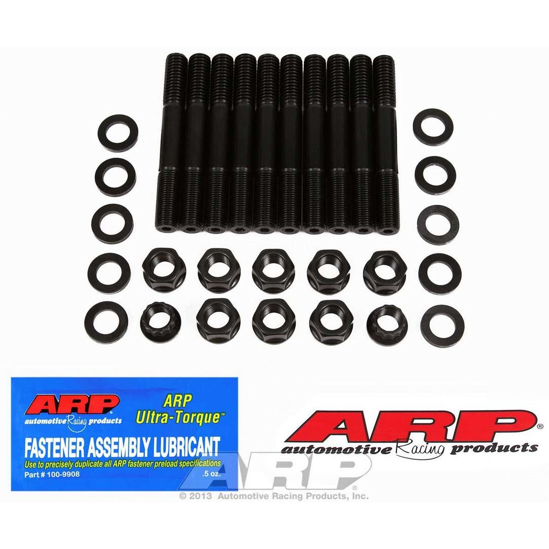 ARP Main Stud Kit - Hex Nuts - 2-Bolt Mains - Chromoly - Black Oxide - Mopar Early Hemi