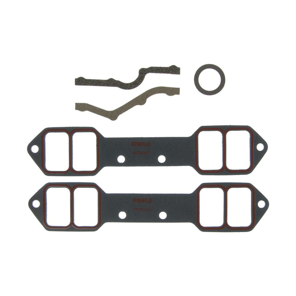 Clevite Intake Manifold Gasket Set - 1.365 x 2.195" Rectangular Port - SB Chevy