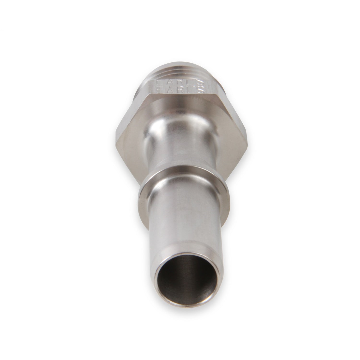 Earl's Fuel Line Adapter Fitting - Straight - 1/2" EFI Male Quick Disconnect to 8 AN Make - Stainless
