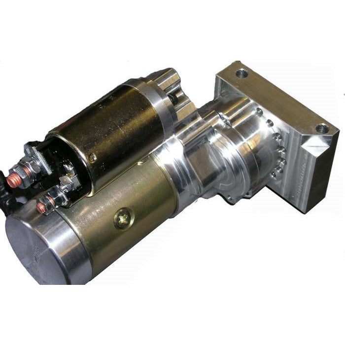 Meziere HD Offset Starter - Chevy V8 168 Tooth