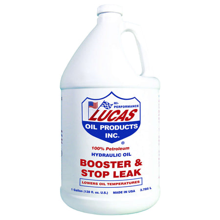 Lucas Oil Products Booster and Stop Leak Hydraulic Oil Additive 1 gal - Set of 4