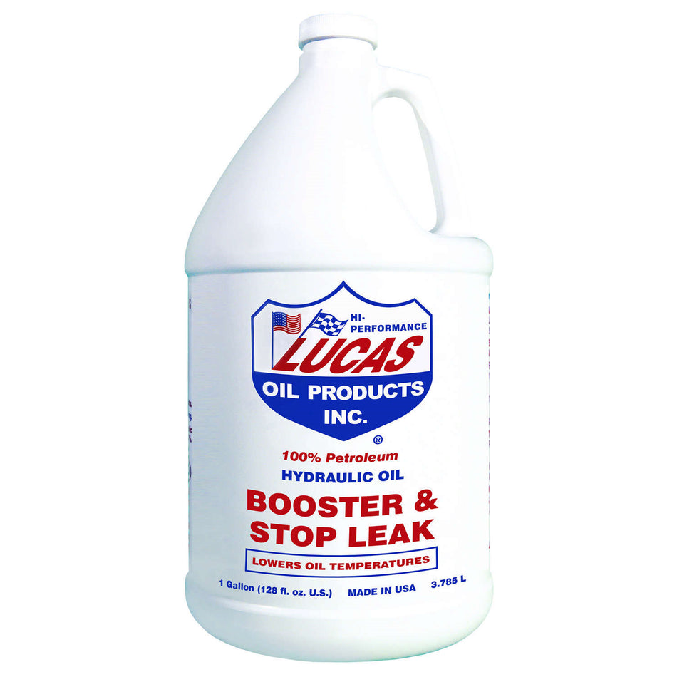 Lucas Oil Products Booster and Stop Leak Hydraulic Oil Additive 1 gal - Set of 4