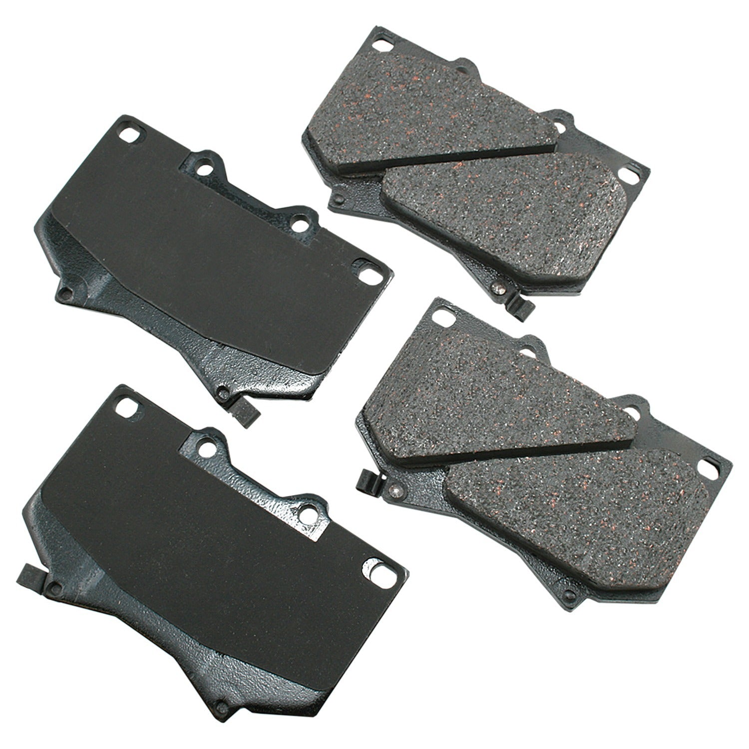 Akebono Brakes ProACT Front Brake Pads - Toyota Sequoia 2001-02/Tundra 2000-03 (Set of 4)