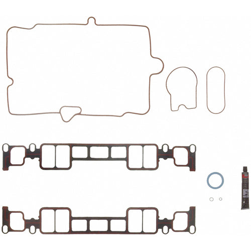 Fel-Pro Intake Manifold Gasket - 1.3 x 2.239 in Rectangular Port - Small Block Chevy MS90131