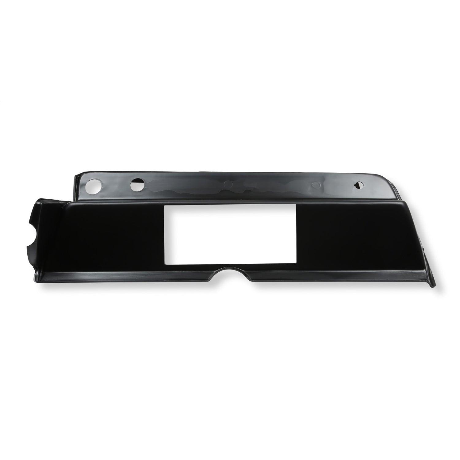 Holley EFI 6.86 in Dash Bezel - Black - GM A-Body 1966