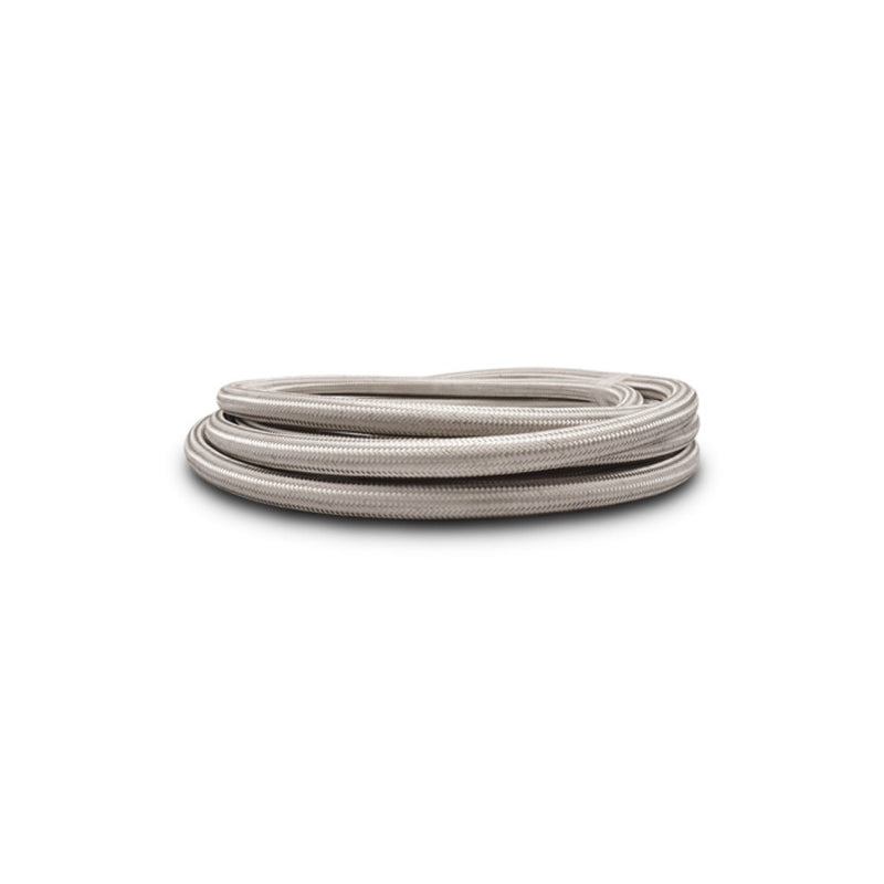 Vibrant Performance Steel-Flex Braided Stainless PTFE Hose - 3 AN - 10 ft