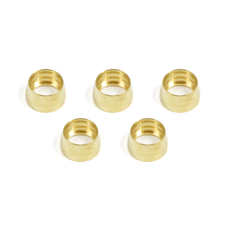 Aeroquip Repl Brass Sleeve for #8 Teflon Hose Ftgs (- Pack of 5)