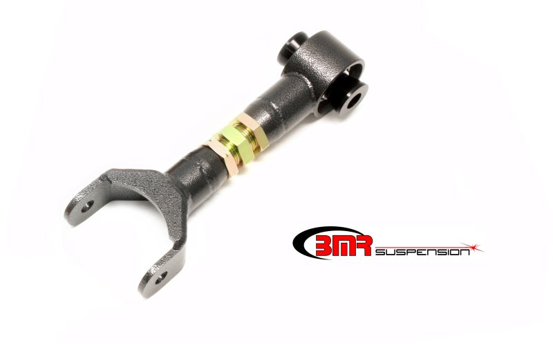 BMR Suspension Tubular Upper Control Arm - Adjustable - Spherical Rod Ends - Black Powder Coat - Ford Mustang 2011-14