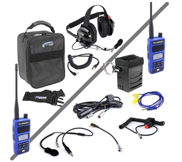 Rugged Radios Complete Team - IMSA 4C Racing System with Rugged Radios R1 Handheld Radios