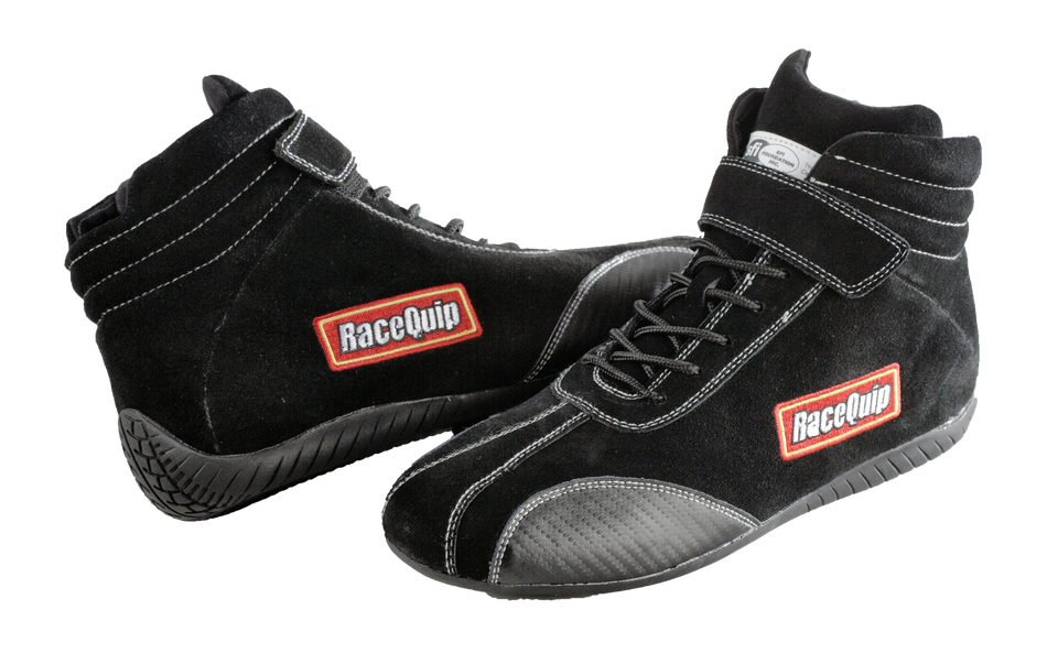 RaceQuip Euro Ankletop Racing Shoes - Black