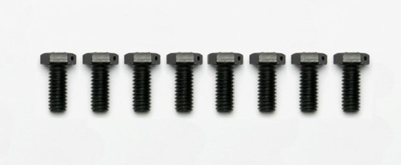 Wilwood Rotor Bolt Kit - Hex Head - Short Profile - Lock Wired Drilled - Star Washers - (8 Pack)