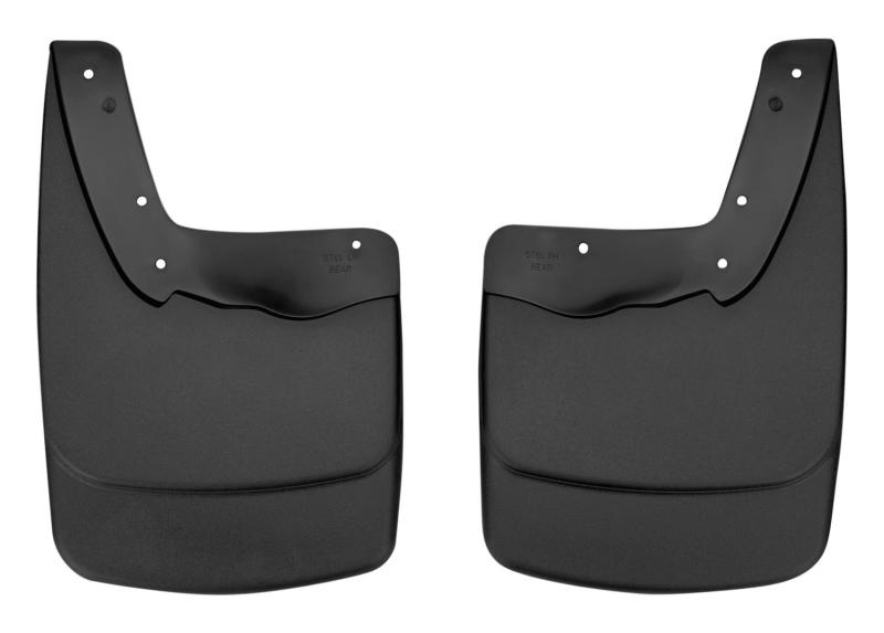 Husky Liners Rear Mud Guards - Black / Textured - Ford Midsize SUV 2006-10 - Pair