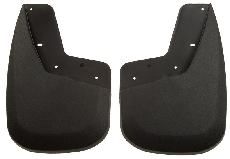 Husky Liners Front Mud Guards - Black / Textured - GMC - GM Fullsize Truck 2007-13 - Pair