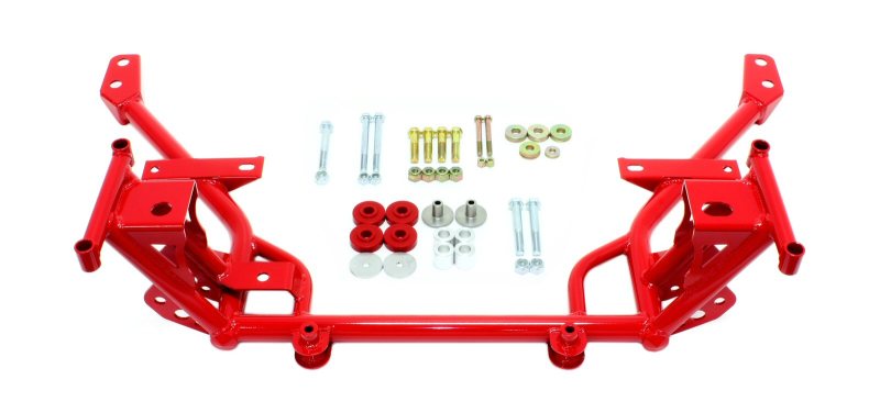 BMR Suspension K-Member Standard Motor - Red - 2005-14 Mustang