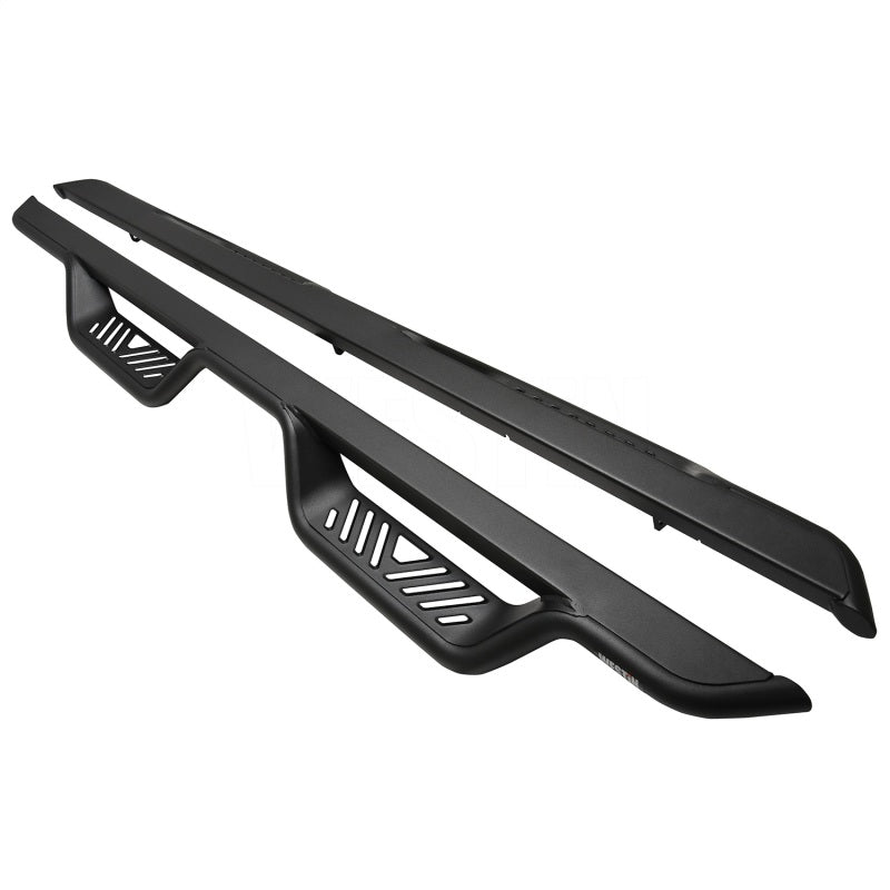 Westin Outlaw Drop Step Bars - Black - Dodge Ram Fullsize Truck 2019-22 Crew Cab (Pair)