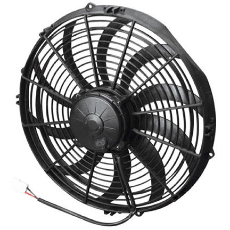 SPAL 14" Puller High Performance Electric Fan - Curved Blade - 1780 CFM