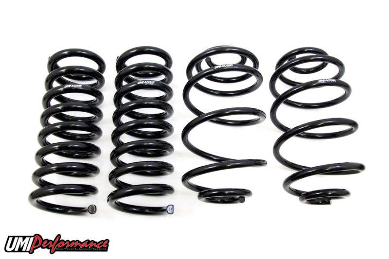 UMI 2" Lowering Suspension Spring Kit 4 Coil Springs BlackGM G-Body 1978-88 - Kit