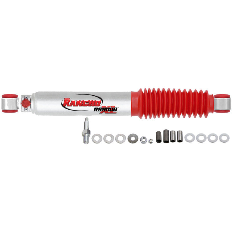 Rancho RS9000XL Series Tritube Shock - 16.250 in Compressed / 25.960 in Extended - 2.75 in OD - Adjustable - Silver Paint