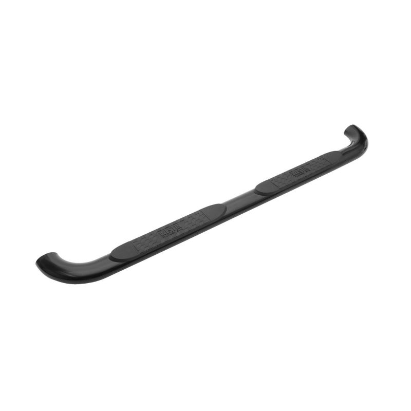 Westin Platinum 4 in Oval Bent Step Bars - Black Powder Coat - Extended Cab - GM Fullsize Truck 1999-2014 - Pair