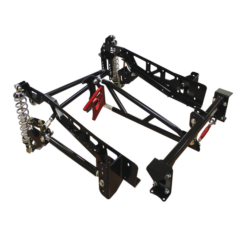 QA1 Rear Suspension Kit - Double Adjustable - 200 lb./in Spring Rate - Steel - Black Powder Coat - GM Full-Size Truck 1965-72